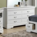 Glory Furniture Louis Phillipe 6 - Drawer Dresser