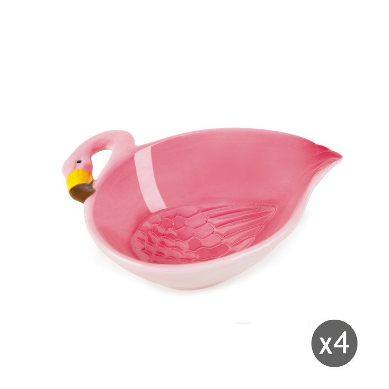 Tropical Oval Bowl (Set Of 4)