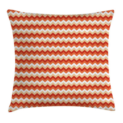 Chevron Arrows Geometric Square Pillow Cover