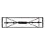 Hertford 6-Light Steel Dimmable Linear Chandelier-1730056967