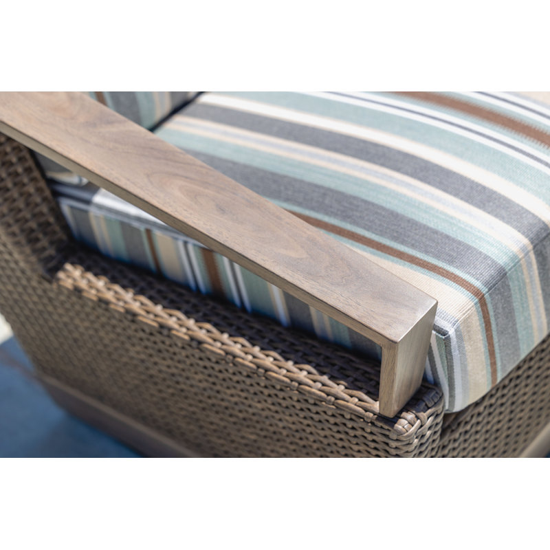 Charisma Outdoor 2 - Seat Loveseat, Lima Heron