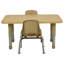 Table rectangulaire d'activités en T avec moulures totales réglables-109512142-109512146-109512140