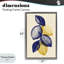 Cadre flottant croquis botaniques marine, par Petal Prints Design-130743171-130743172