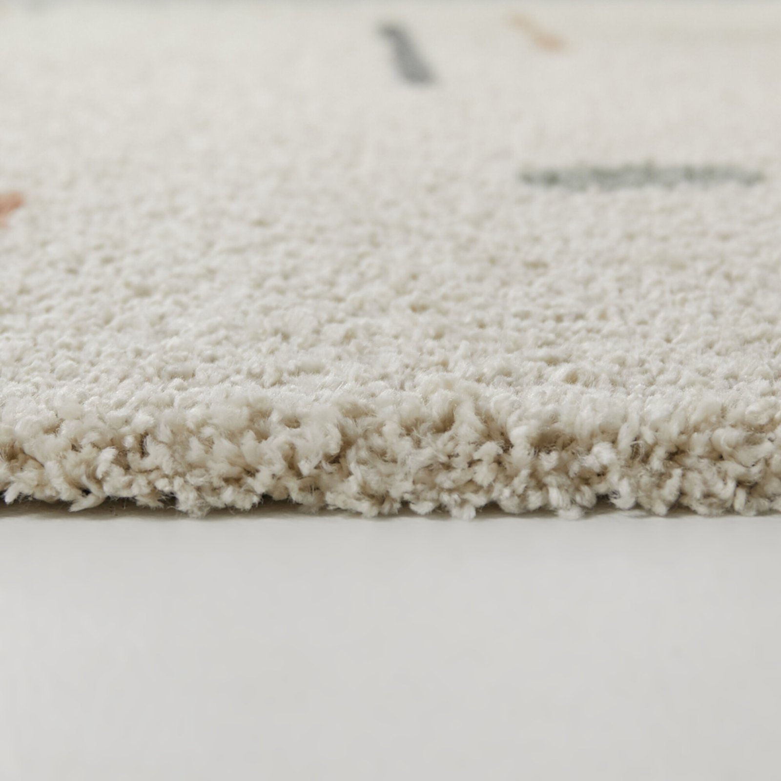 Morin Geometric Shag Rug, Rectangle 5'3" x 7'