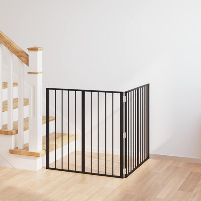 Galvanised Steel Free Standing Pet Gate