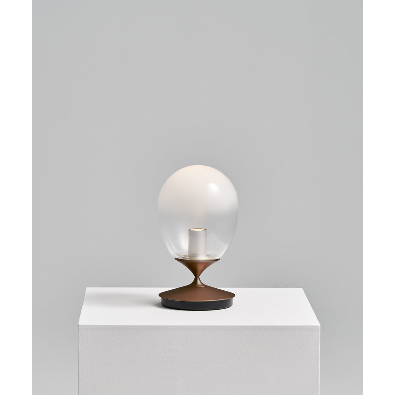 Lampe de table Mist Led, H 11 po x l 6,3 po x P 6,3 po, Bronze