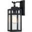 Schlesinger Matte Black Outdoor Wall Lantern-513794452
