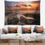 Tapisserie ruins jaune soleil over antique beach-28509797