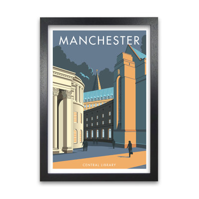 Manchester Library 1 Piece Wall Art