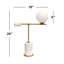 Bianca Brushed Gold Marble Modern Table Lamp