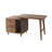 Walnut Rectangular Solid Wood Executive desk with drawers desk-1697040943-1697040940