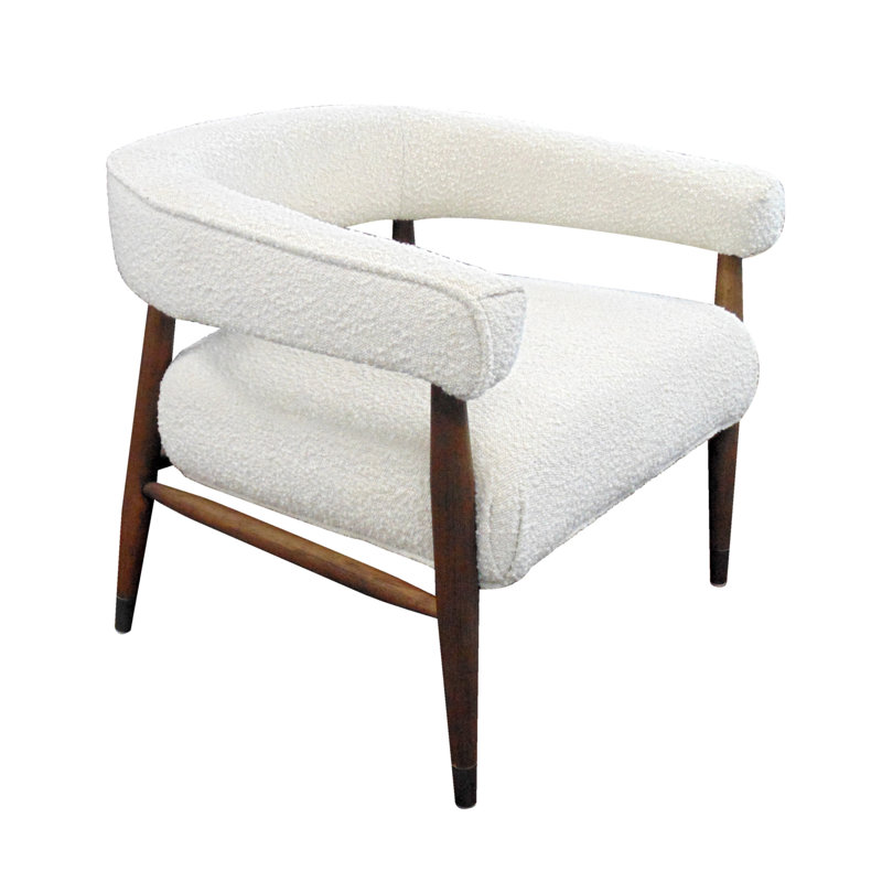 Fauteuil en polyester 29 po Angilia
