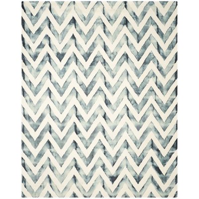 Danny Hand Tufted Wool Chevron Rug