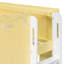 Lit mezzanine simple pour enfant avec guirlande lumineuse DEL