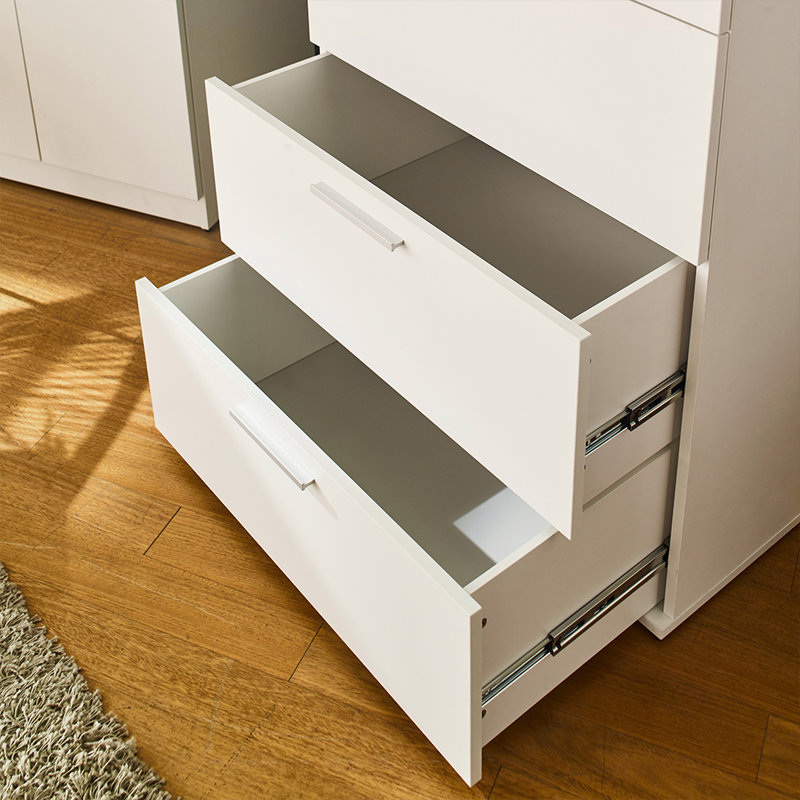 Byrd-Green 31.5'' W 4 - Drawer Dresser, White