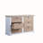 Modern 6 Drawer Master Dresser With Interlock Drawer Feature And Pre-Assembled Slide, Ideal For Bedroom And Closet Organization.
