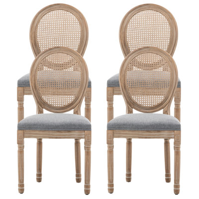 Chaise d'appoint rembourrée H 18,9 po Amando