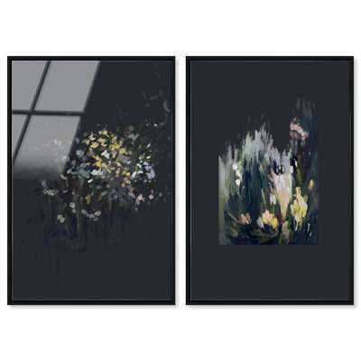 Midnight Flora Set Set by Oliver Gal