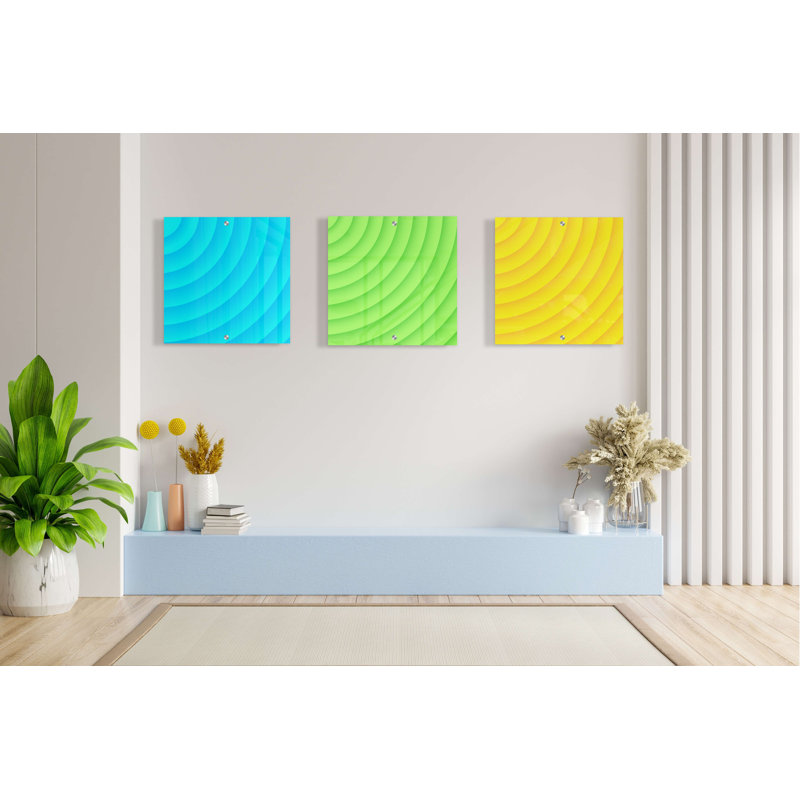 Ensemble de 3 décorations murales
