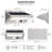 Solar Powered Outdoor Wall Light with Motion Sensor-133140314