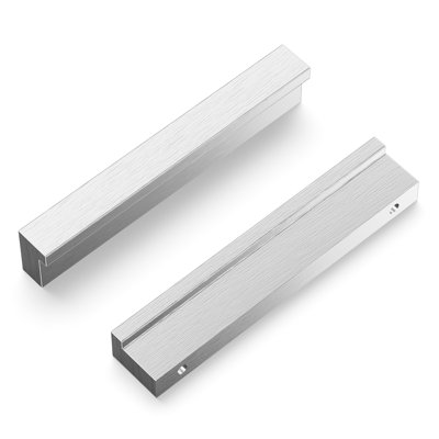 Streamline Collection Rectangular Pull - 3" Center to Center Cabinet Pull Toasted Nickel - Contemporary Hardware for Drawers & Cabinets