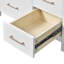 Ensemble de meuble-lavabo 30 po avec lavabo en céramique, armoire de rangement en bois massif, ensemble de meuble-lavabo autoportant avec 4 tiroirs et portes à fermeture douce-208559443