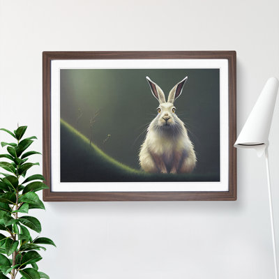 Curious Hare - Single Picture Frame Print