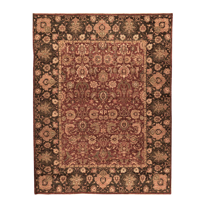 Wool Floral Area Rug