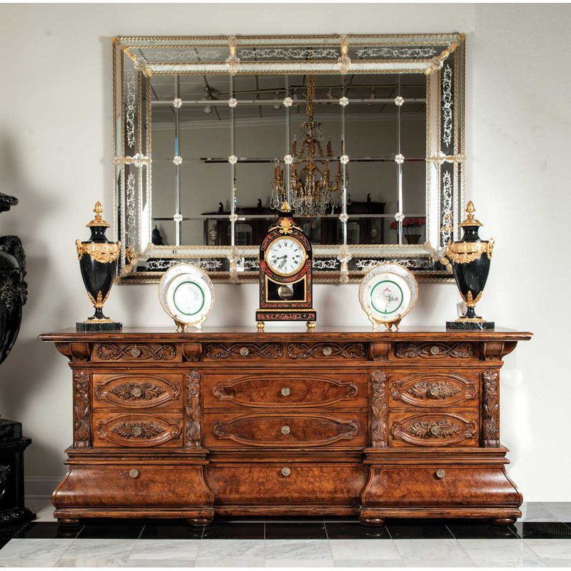 98" Wide 12 Drawer Sideboard