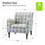 Fauteuil en polyester 29,5 po Arching Farmhouse-42862176