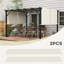 Auvent de remplacement pour pergola 2 PCS 4 X 18F Outsunny