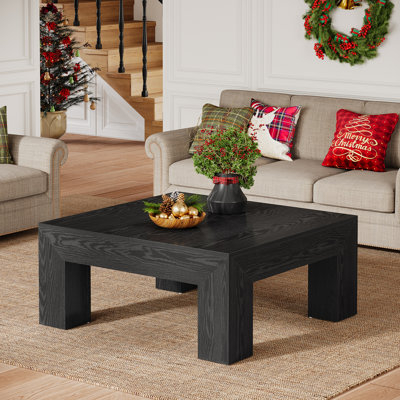 39.4" Square Coffee Table by Millwood Pines