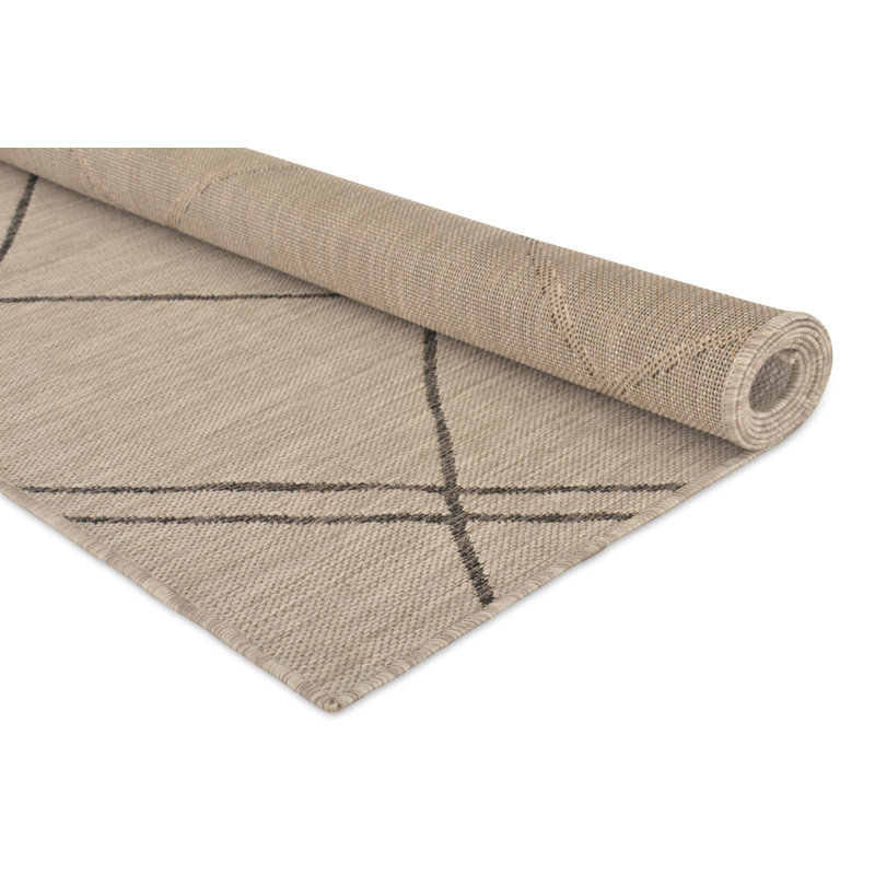 Geometric Hand Woven Area Rug, Rectangle 200 x 290cm