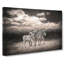 Three Zebras In The Wild - Wrapped Canvas-55361404