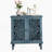 Accent Cabinet, 2-Door Display Storage Cabinet, Sideboard With Adjustable Shelf And Solid Wood Legs-1393433922