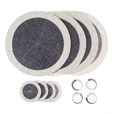 Cromwell Glass Patchwork Round