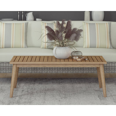 Azleigh Solid Wood Top Coffee Table