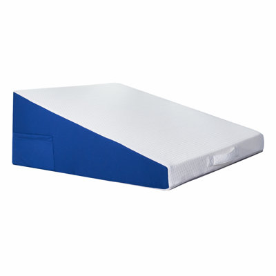 Avory Bed Wedge Pillow for Sleeping, Back Support and Leg Elevation, Height 7.5"/10"/12", 2 Pillowcases Included