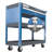 Heavy Duty 3 Tier Rolling Tool Cart,440LBS Mechanic Tool Cart with Drawers
