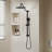 Multifunctional Hand Shower And Overhead Shower Combination