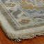 Hand Knotted Wool Ivory/Blue Area Rug-60480810-25110172