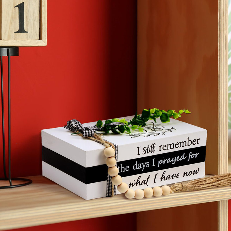 3 Pcs Decorative Books