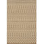 Geometric Area Rug in Brown/Beige