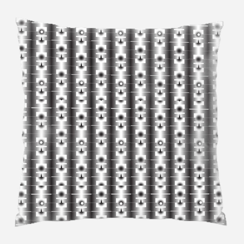 Coussin décoratif à motif, Intérieur