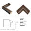 Bryand Solid Wood Beveled Mirror-862835726-862835727