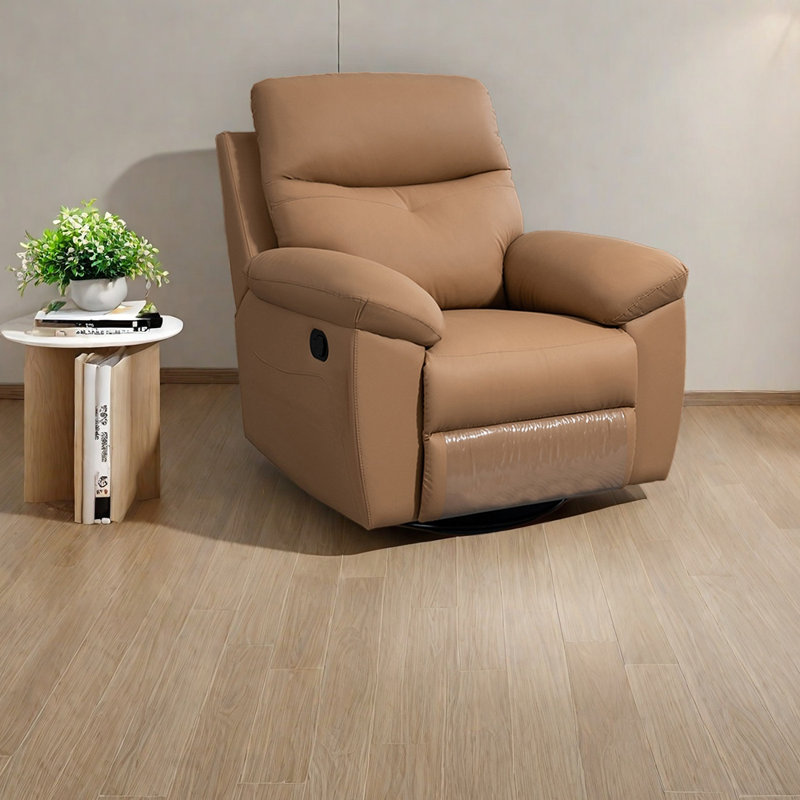 Fauteuil inclinable ergonomique léger et luxueux, Brun
