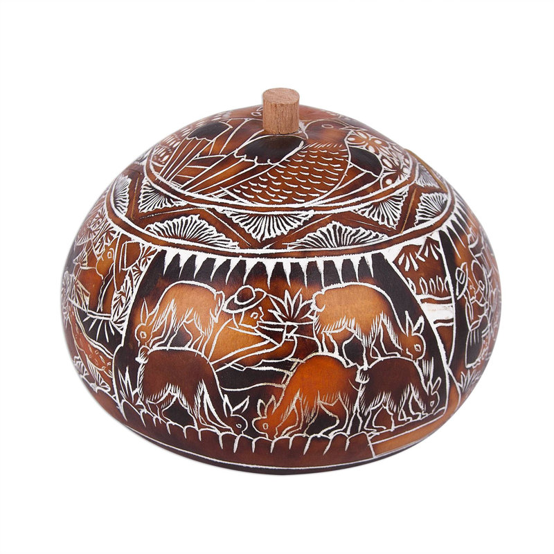 Munn Text & Numbers Decorative Box