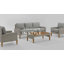 Chaise de patio avec coussins Wenner-835220572