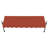 Awntech New Orleans Acrylic Fabric Fixed Awning with Iron Spear Arms-28213145-28213391