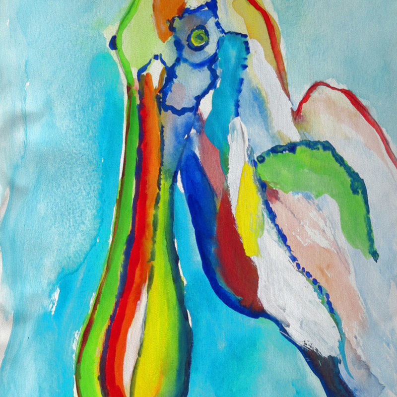  Coussin extérieur Spoonbill Head, 14 po x 11 po